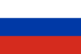 Flagge von Russische Föderation